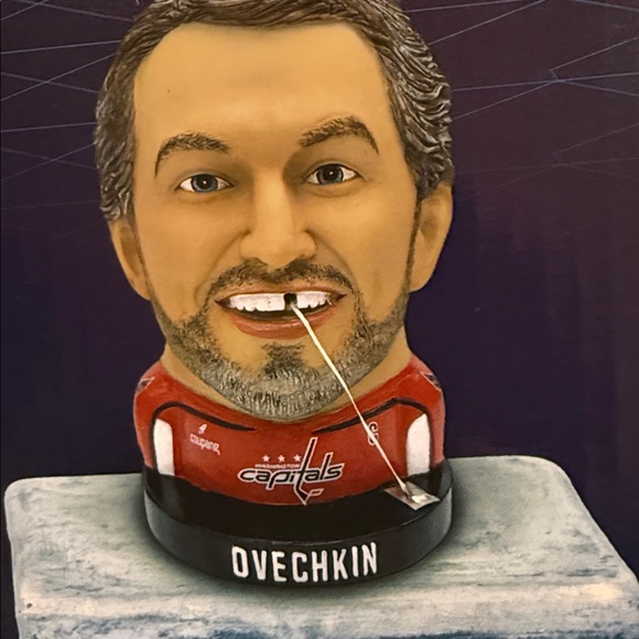 Alex Ovechkin Dental Floss Holder - Washington Capital’s Legend #8 - Picture 2 of 6